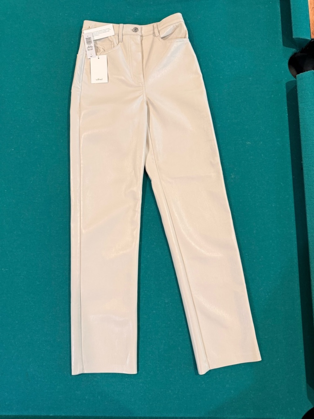 Aritzia Wilfred the Melina Pants size 2 originally $148 SOLD OUT flax beige